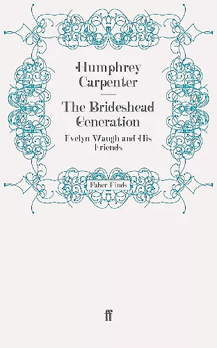 The Brideshead Generation cover