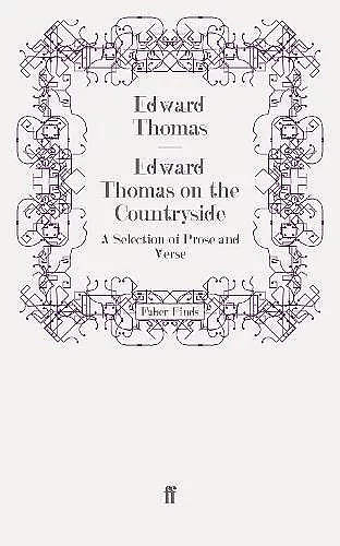 Edward Thomas on the Countryside cover