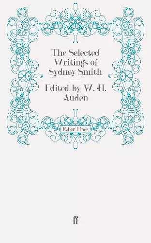 The Selected Writings of Sydney Smith cover