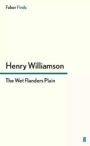 The Wet Flanders Plain cover