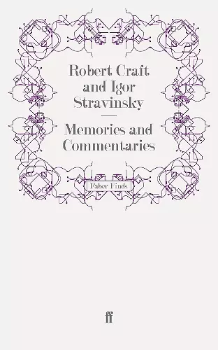 Memories and Commentaries cover