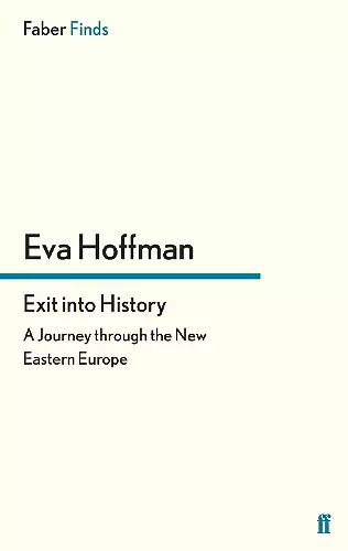 Exit into History cover