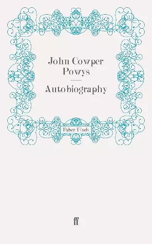 Autobiography cover