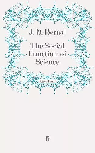 The Social Function of Science cover