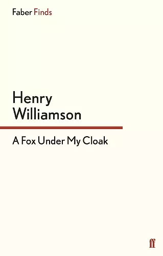 A Fox Under My Cloak cover