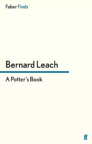 A Potter's Book cover