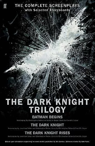 The Dark Knight Trilogy cover