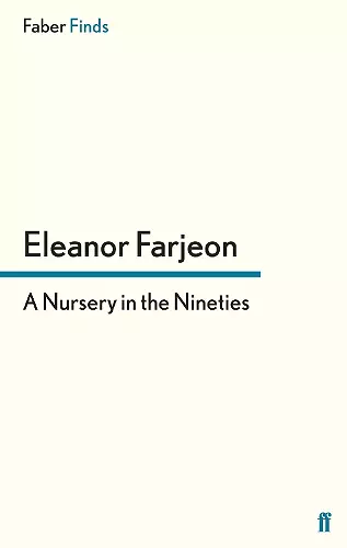 A Nursery in the Nineties cover