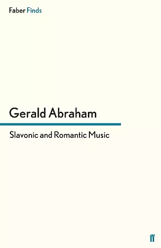 Slavonic and Romantic Music cover