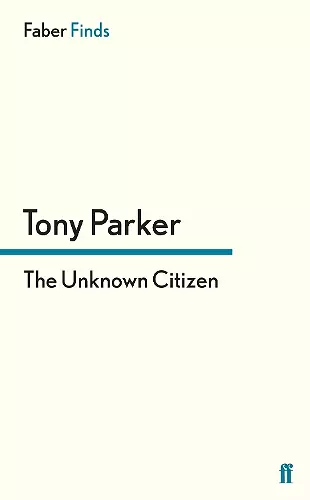 The Unknown Citizen cover