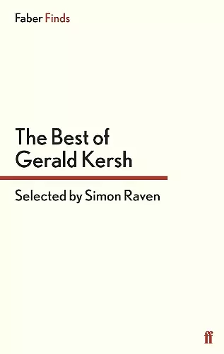 The Best of Gerald Kersh cover