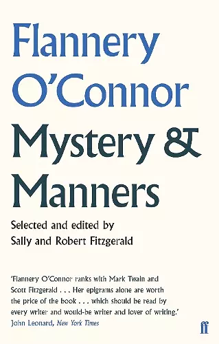 Mystery and Manners cover