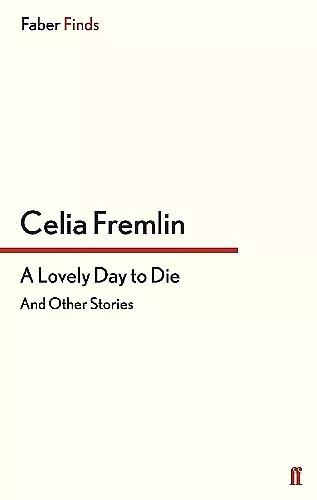 A Lovely Day to Die cover