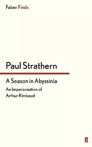 A Season in Abyssinia cover
