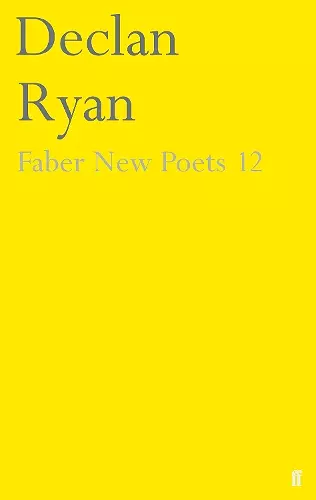 Faber New Poets 12 cover