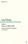 Tolstoy's Letters Volume 1: 1828-1879 cover