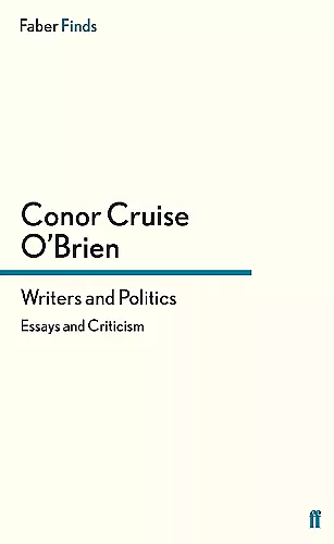 Writers and Politics cover