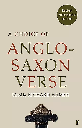 A Choice of Anglo-Saxon Verse cover