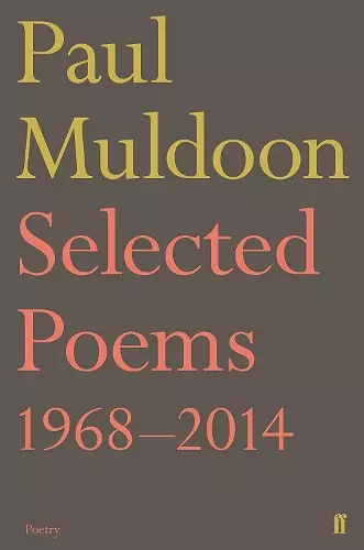 Selected Poems 1968–2014 cover