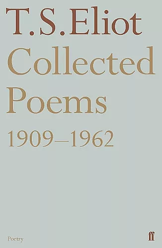 Collected Poems 1909-1962 cover
