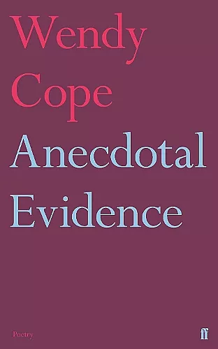 Anecdotal Evidence cover