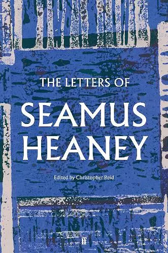 The Letters of Seamus Heaney cover