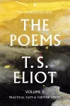 The Poems of T. S. Eliot Volume II cover