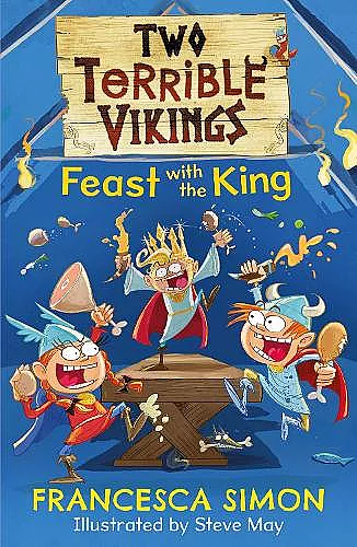 Two Terrible Vikings Feast with the King cover