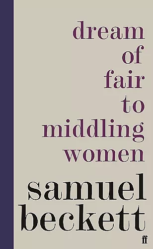 Dream of Fair to Middling Women cover
