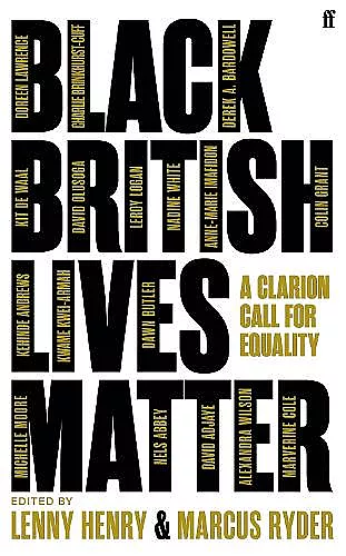 Black British Lives Matter cover