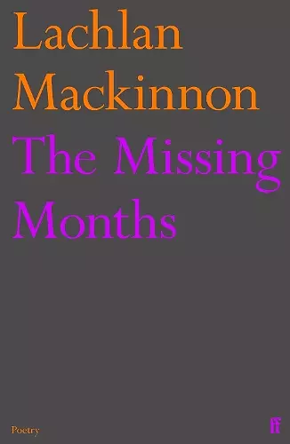 The Missing Months cover