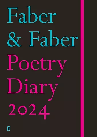 Faber Poetry Diary 2024 cover