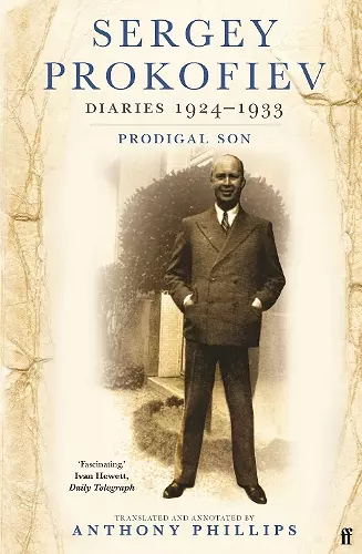 Sergey Prokofiev Diaries 1924-1933 cover