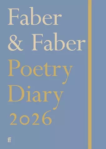 Faber Poetry Diary 2026 cover