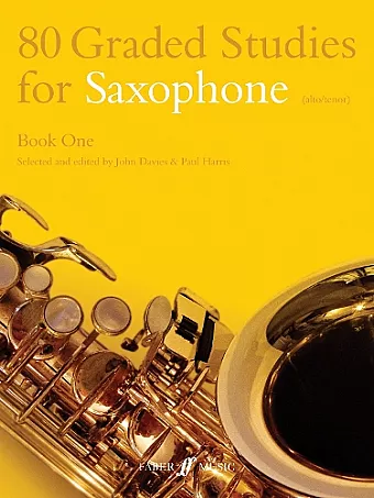 80 Graded Studies for Saxophone Book One cover