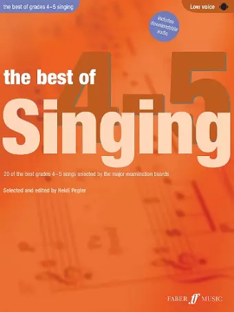 The Best Of Singing Grades 4-5 (Low Voice) cover