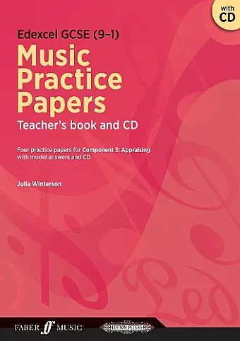 Edexcel GCSE Music Practice Papers Teacher's Book cover