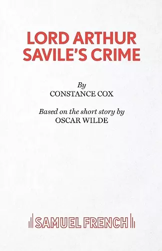 Lord Arthur Savile's Crime cover