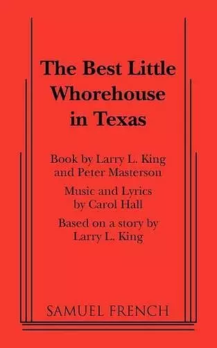 The Best Little Whorehouse in Texas cover