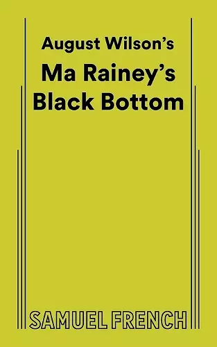 Ma Rainey's Black Bottom cover