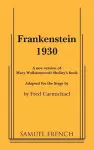 Frankenstein 1930 cover