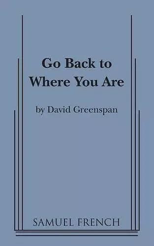 Go Back to Where You Are cover