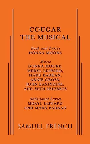 Cougar: The Musical cover