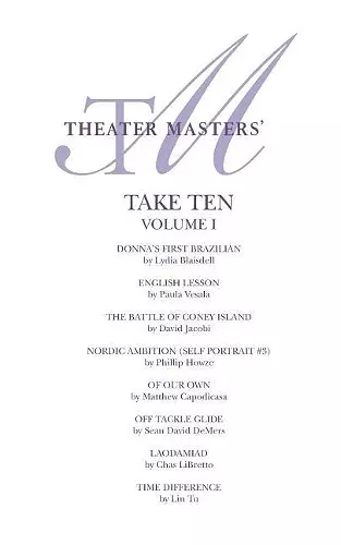 Theater Masters' Take Ten Vol. 1 cover