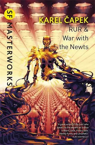 RUR & War with the Newts cover