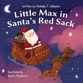 Little Max In Santa's Red Sack cover