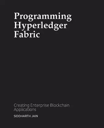 Programming Hyperledger Fabric cover