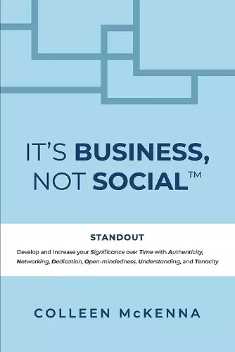 It's Business, Not Social(TM) cover