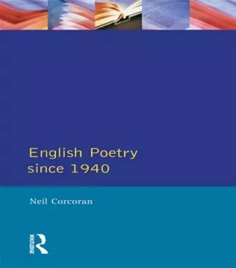 English Poetry Since 1940 cover