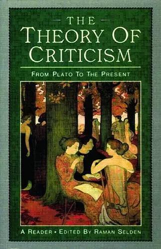 The Theory of Criticism cover